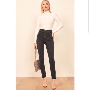 Kayo high and skinny Reformation jeans never worn tags on